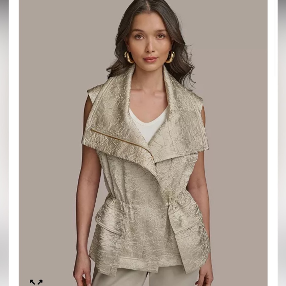 NWT Donna Karan Elegant Women's Vest